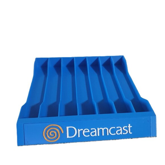 Dreamcast Game Disc Stand Retro Sega Storage Organizer Rack HKT-3010 Home Decor